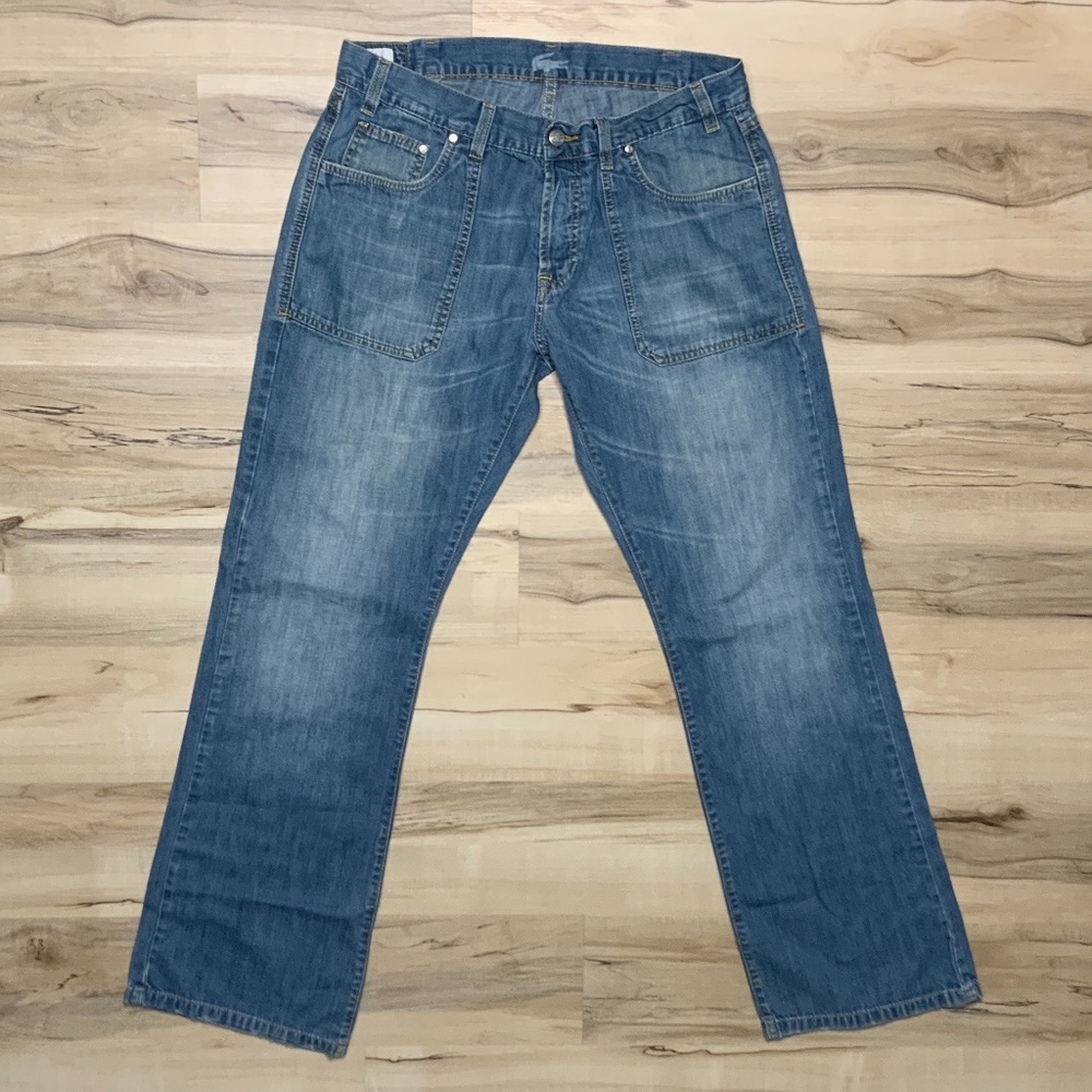 Lacoste Men's Denim Jeans 100% Cotton VTG